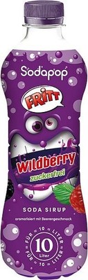SODAPOP FRITT Sirup Wildberry 500ml für 10 Liter