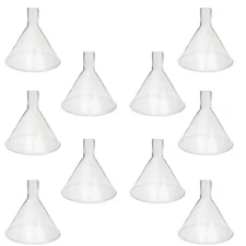 Glass Powder Funnel. Pack of 10.