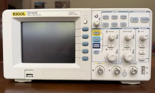 Rigol DS1052E DSO (not working) with two RP2200 150MHz passive probes