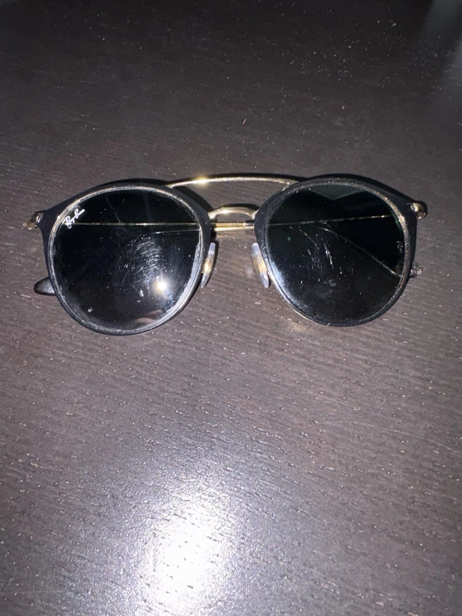 Ray-Ban Blue Round Mirrored Sunglasses for Women for sale | eBay