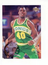1995-96 Upper Deck Shawn Kemp #153 Seattle Supersonics Free Shipping
