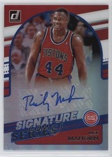 2021-22 Panini Donruss Signature Series Rick Mahorn #SS-RMH Auto 1g4r