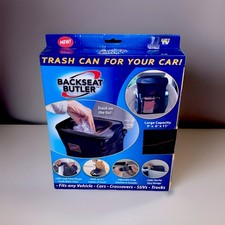 Backseat Butler - Leak Proof Car Trash Can - Two Gallon Capacity As Seen On TV
