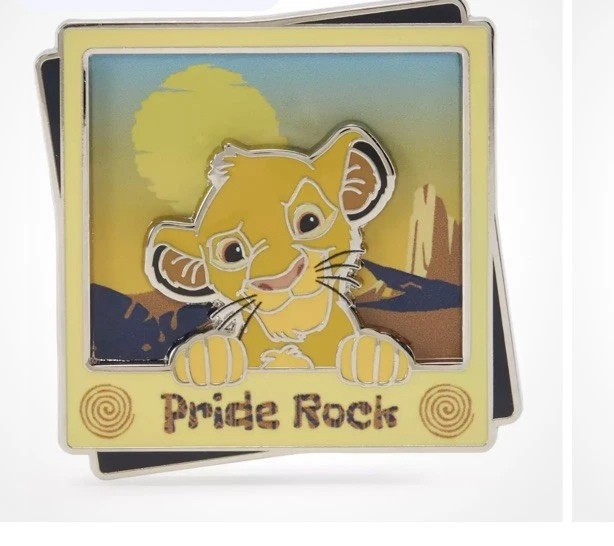 Simba Pin – Pride Rock – The Lion King – Disney Destinations – LE 2000 Pin