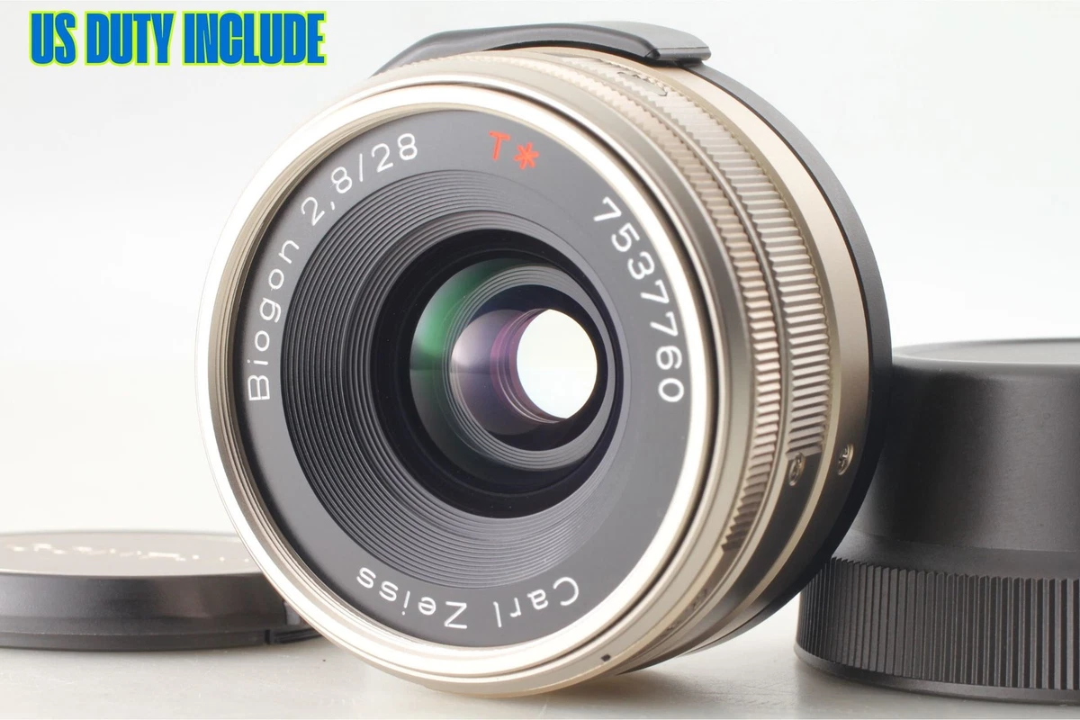 Top MINT ] Contax Carl Zeiss T* Biogon 28mm f/2.8 AF lens for G1