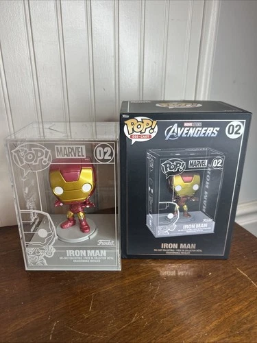 Funko Pop! Die-Cast Metal: Marvel - Iron Man - Funko Exclusive #02 *Cracked Case