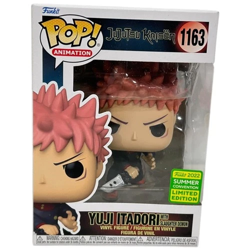 Funko POP Yuji Itadori #1163 Vinyl Figure Jujutsu Kaisen 2022 Summer Convention