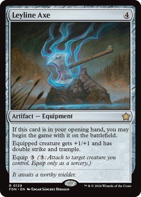 Leyline Axe - Foundations - Near Mint