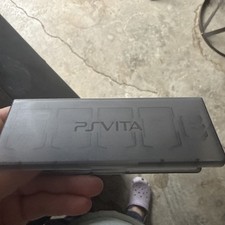 Official PlayStation PS Vita Game Card Case Cartridge Holder Gray Plastic