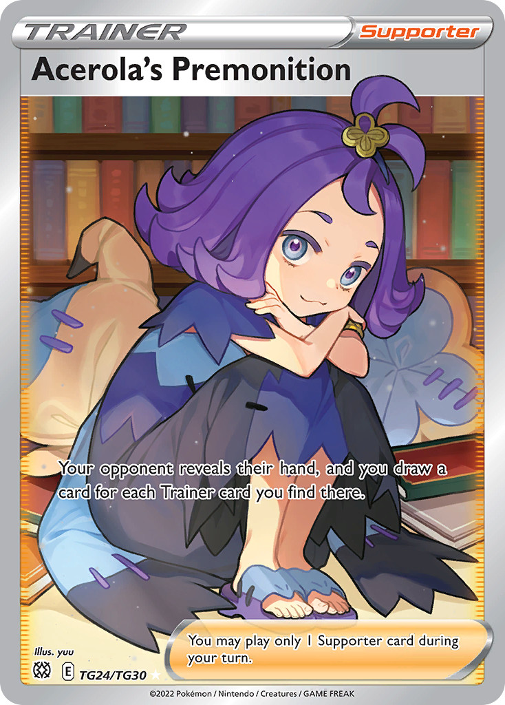 Pokemon Brilliant Stars: Trainer Gallery Acerola's Premonition TG24/TG30 - NM