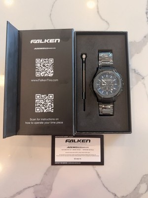MSTR Meister x Falken Limited Edition Watch #285/460 New Box Chronograph COA