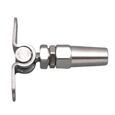 STAINLESS QUICK ATTACH WALL TOGGLE 1/4"X5/32" 316 SS