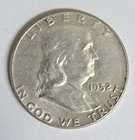 1952 Benjamin Franklin Half Dollar Coin