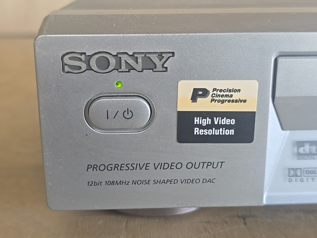 【激レア未開封品!】 SONY CD/DVDプレーヤー DVP-NS715P SONY DVP-NS715P Single Disk CD/DVD/VCD Player HI-VID RES. Tested