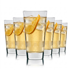 Asbach Uralt Gl&auml;ser 6er Set Longdrinkglas Weinbrand 0,2l Cocktail Highball Bar
