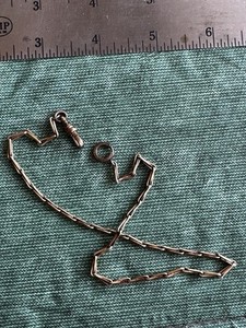 Antique J.F. Sturdy Gold Filled Watch Chain 13” 1/20 12K GF