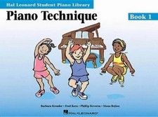 Piano Technique Book 1, Hal Leonard Student Piano Library, Book Only