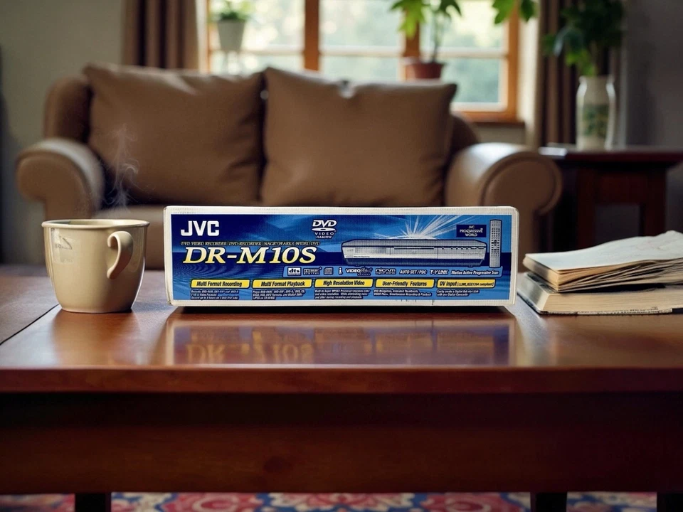 JVC M10SEKP HDMI DVD-Recorder (brandneu versiegelt) Multiformat RAM/R