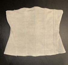 Skims Outdoor Corset Stone Sz M Retro Y2K Neutral Minimalist