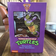 NECA TEENAGE MUTANT NINJA TURTLES TMNT PIZZA CLUB DONATELLO DOES MACHINES FIGURE