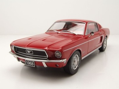 Ford Mustang GT Fastback 1968 rot Modellauto 1:18 KK Scale