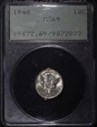 1940 P Mercury Dime 10C - PCGS MS65 OGH Rattler - Very Original Coin - SKU#922