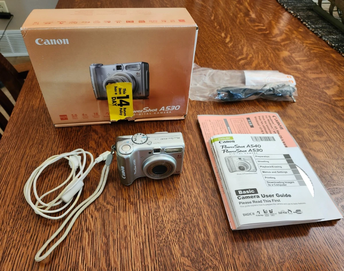Canon PowerShot A530 Digital Cameras for Sale - Shop New & Used