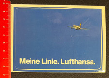 Meine Linie. Lufthansa - Aufkleber Sticker /040617126