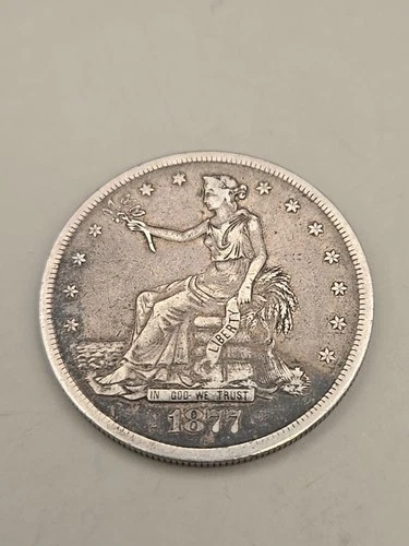 1877-S U.S. Silver Trade Dollar $1 - San Francisco Mint