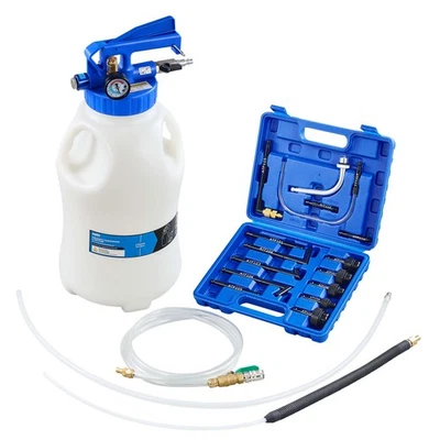 ORION MOTOR TECH OMT 10L Getriebeöl Befüllgerät Öleinfüllgerät Handpumpe mit 15 Adapter Ölwechsel