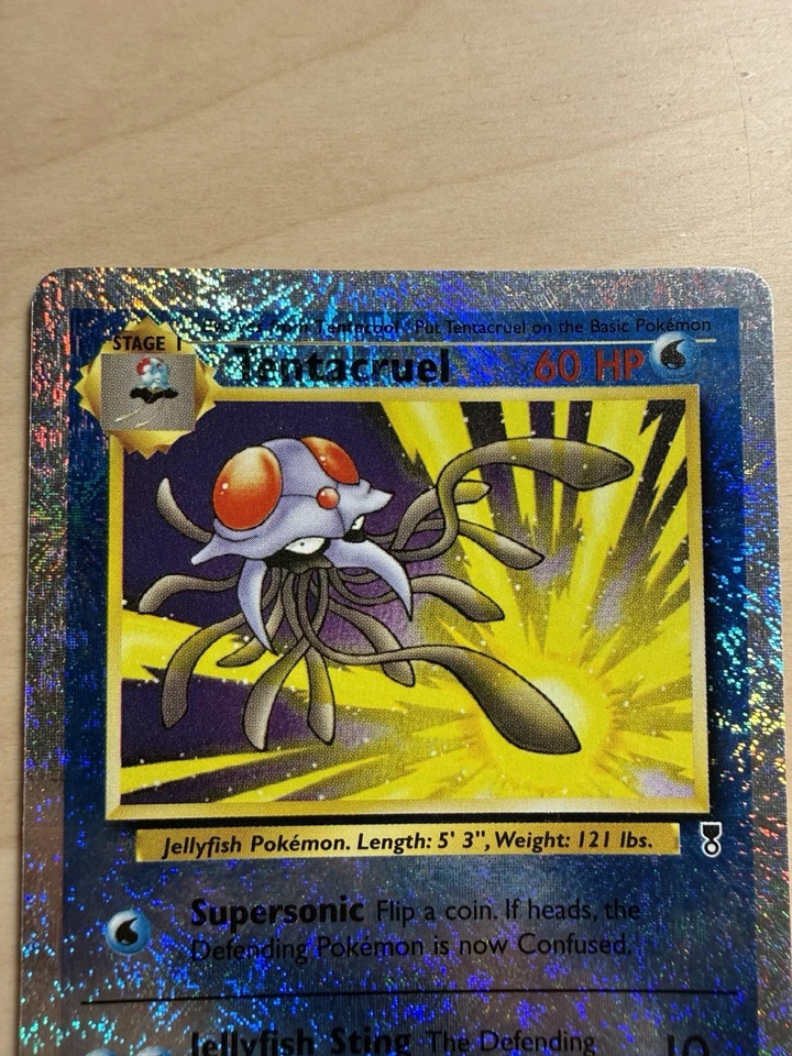 Pokemon 2002 Legendary Collection TENTACRUEL #66/110 Reverse Holo - Image 4 of 4