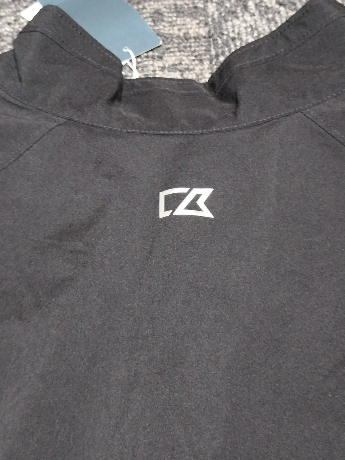 Cutter & Buck Breaker Half Zip Pullover Popover Jacket Golf Black Weathertec XXL image 15