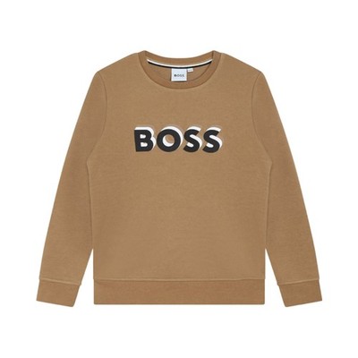 Hugo Boss Boys Logo-Print Crewneck Sweatshirt, Size 4Y