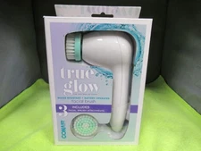 True Glow Facial Cleansing Brush by CONAIR - Original Box EUC