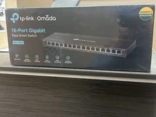 TP-Link 16 Port Gigabit Switch | Easy Smart Managed | Plug & Play