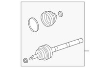 NEW AL1Z-3B436-A Genuine Ford Shaft & Joint Assembly 2007-2015 F150