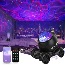 Star Projector, Galaxy Projector Built-in Bluetooth Speaker and 8 White Noise...