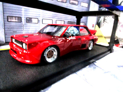 FIAT 131 ABARTH SE035  Turbo #15 VOLUMETRICO Prototipo 1979 Race Maxima 1:18