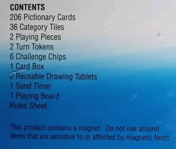 MATTEL Pictionary Mania! Board Game (2005) - Brand New and Sealed - Image 3 of 3