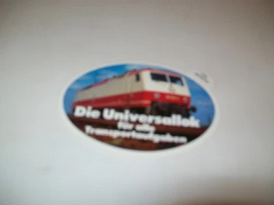 ✅ Aufkleber DB DEUTSCHE BUNDESBAHN DIE UNIVERSAL-LOK FÜR ALLE TRANSPOR #160 - Bild 1 von 2