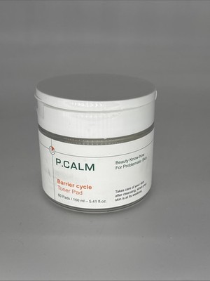 [P.CALM] Barrier Cycle Toner Pad (60 pads) / Korean cosmetics Unsealed Sold As I