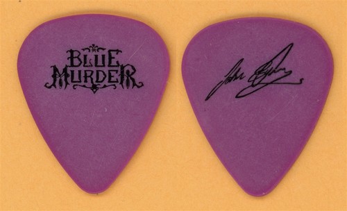 Blue Murder John Sykes Thin Lizzy Vintage Guitar Pick - 1989 US Tour - Variant