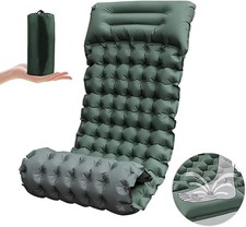 Oversized Portable Camping Bed for Adults, Folding Cot Single Bed for Travel