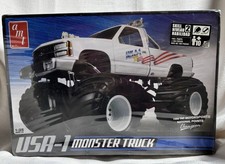 AMT USA-1 Monster Truck 1:25 1988 TNT Motorsports Model Kit Factory Sealed