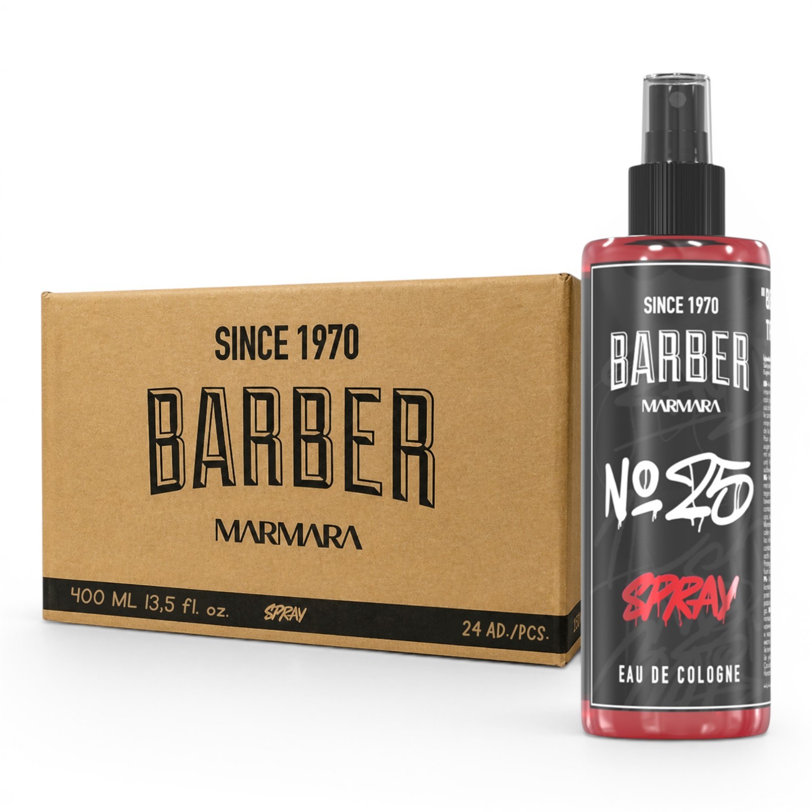 Marmara Barber Eau De Cologne Pump Spray Mens Graffiti After Shave Men's Fragrance Water Shaving Water Men Barber Men's Fragrances Body Spray Bar - Image 5