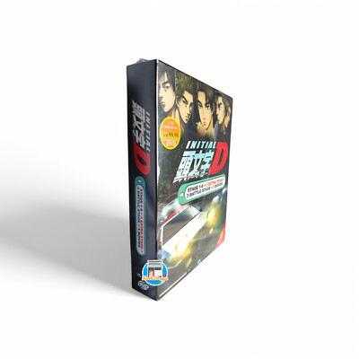 DVD ANIME INITIAL D Stage 1-6 + 3 Movie +3 Extra stage +3 Battle