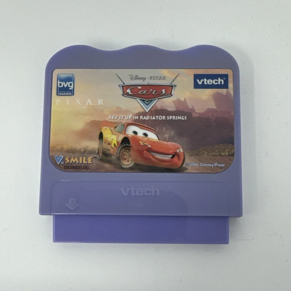 Vtech Disney Cars Vsmile Video Game - Image 2 of 4