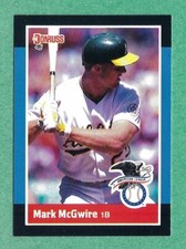 1988 Donruss Baseball - Mark McGwire #19 Athletics All Star