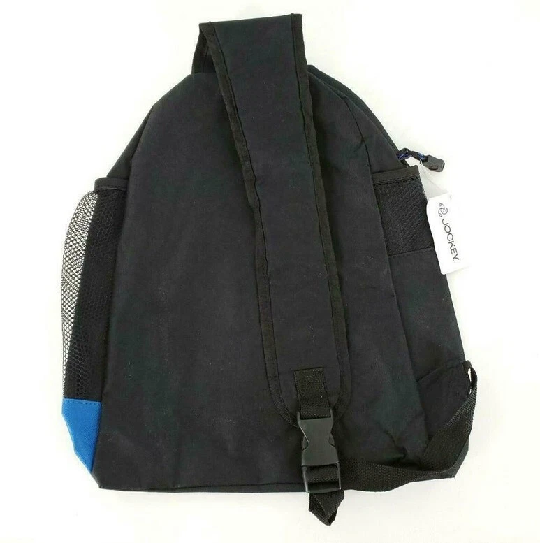 Mochila Jockey Hombre Azul/Negro/Gris Un Hombro Gimnasio/Bolso Deportivo Foto 2 de 2