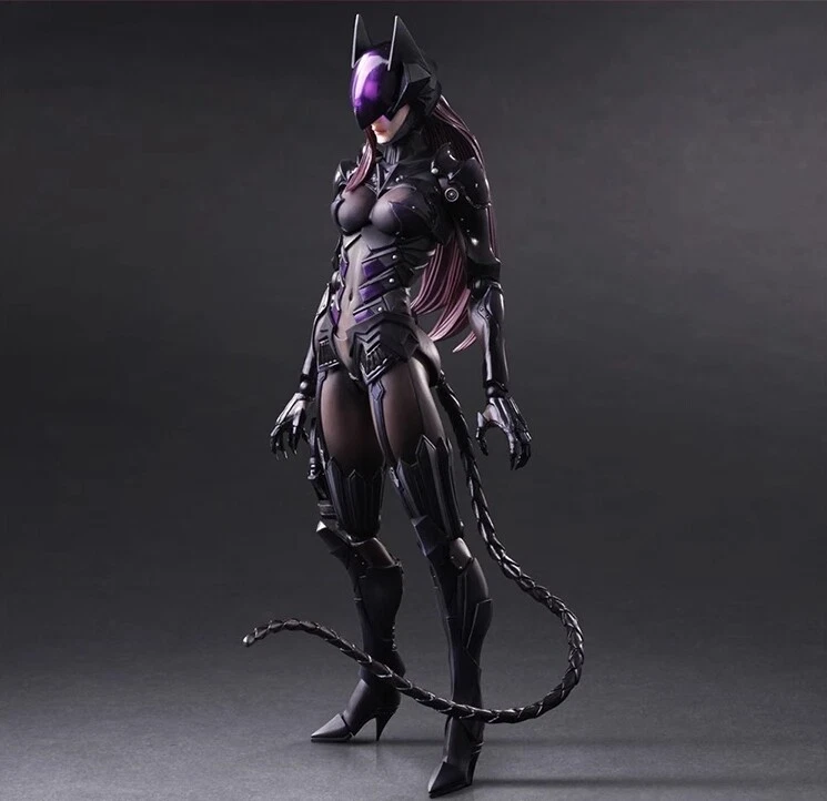 Play Arts Kai Catwoman Tetsuya Nomura Action Figures Accessories Model Boxed Toy - Image 3 of 4